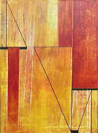 Bridge 30x22 in. acrylic on canvas