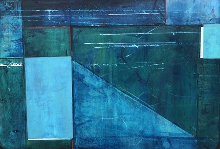 Pellestrina 22 x 32 in. acrylic on canvas