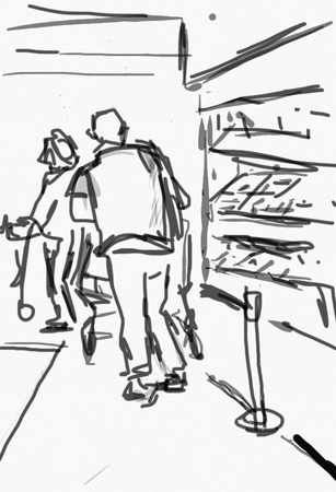 Queueing for the checkout