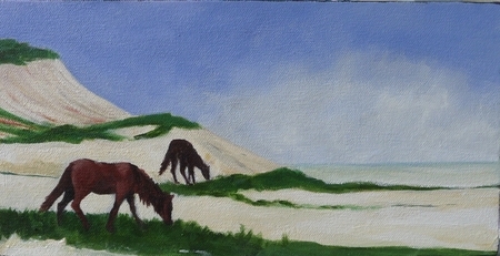 Grazing out to Sea